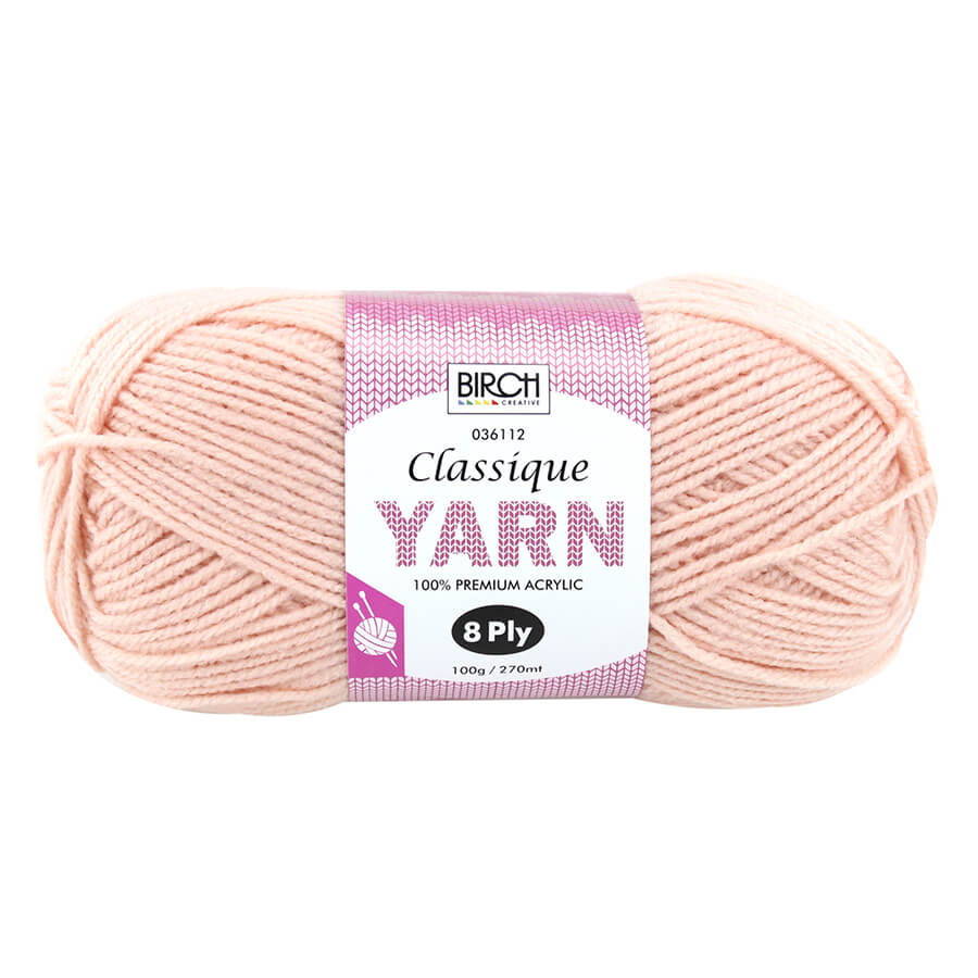 Birch 8ply Classique Yarn