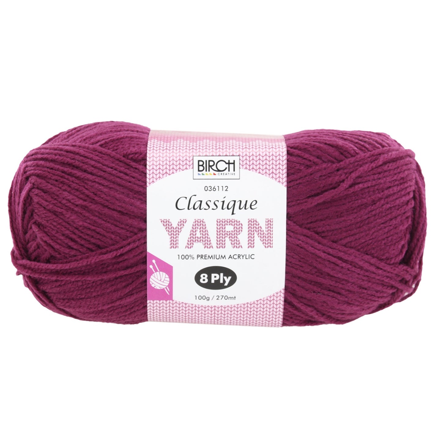 Birch 8ply Classique Yarn