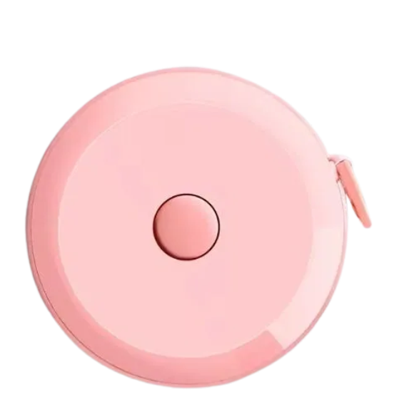 Retractable Measuring Tape - Pink 1.5m