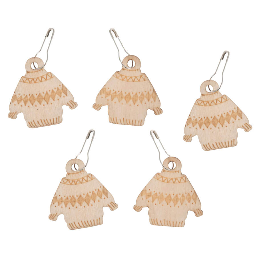 Millard Wooden Stitch Markers