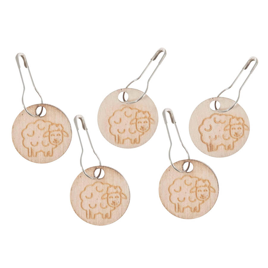Millard Wooden Stitch Markers