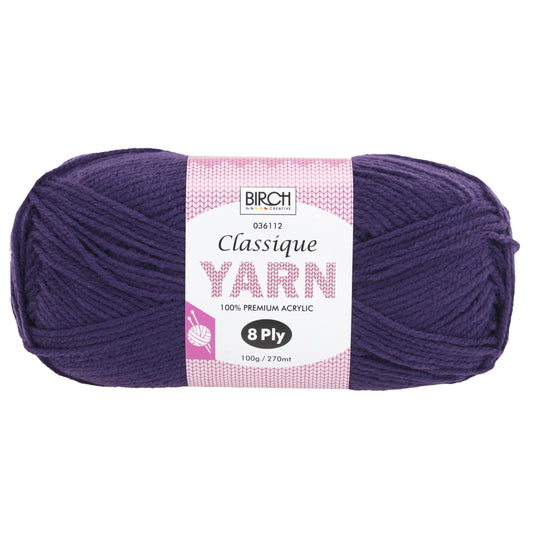 Birch 8ply Classique Yarn