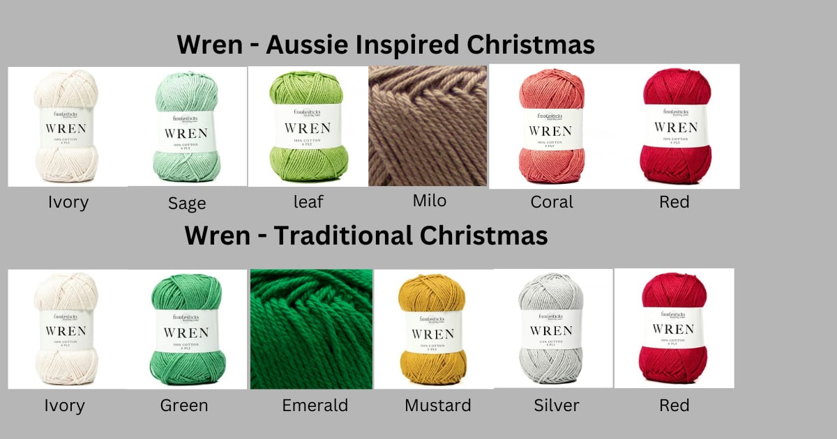 CHRISTMAS CHAOS BLANKET YARN PACK - PREORDER - DELIVERY MID OCT FOR ORDERS BY OCT 10