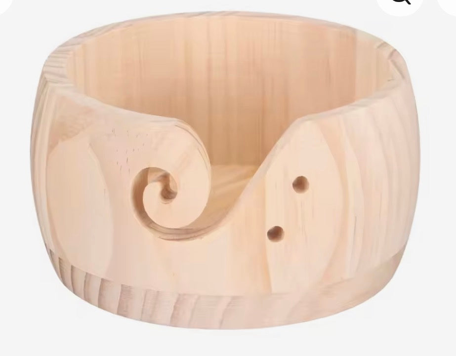 Wooden Yarn Bowl