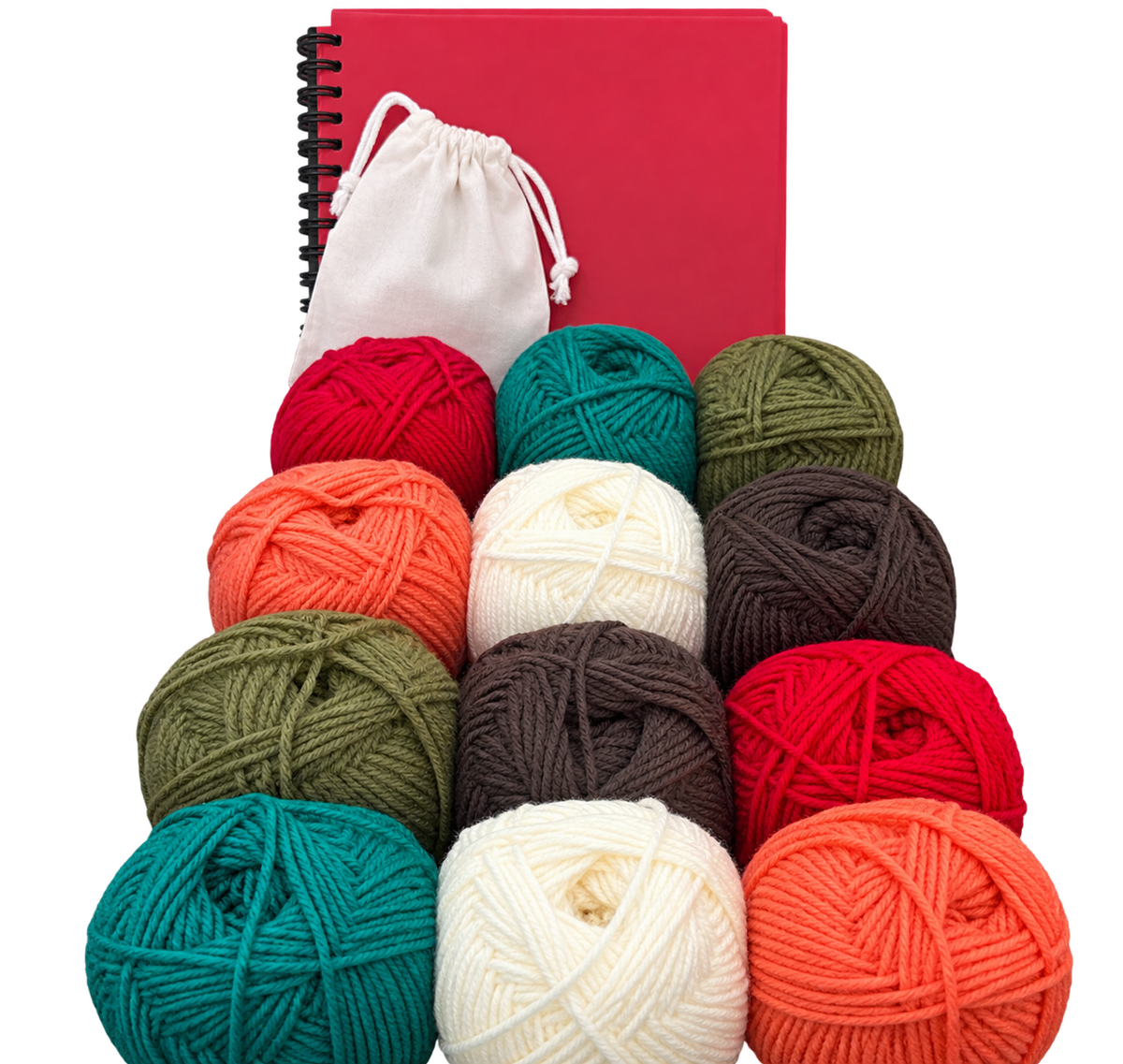 CHRISTMAS CHAOS BLANKET YARN PACK - PREORDER - DELIVERY MID OCT FOR ORDERS BY OCT 10