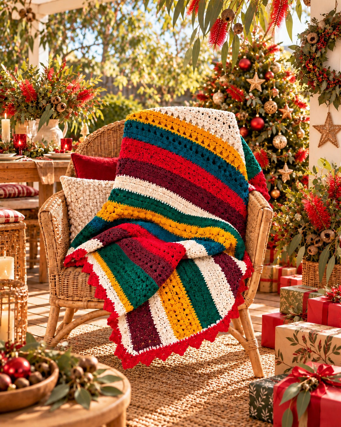 Christmas Chaos Blanket Classes