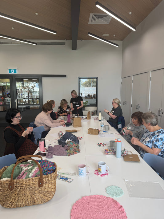 Beginners Crochet One Day Course 9.30am-2.30pm