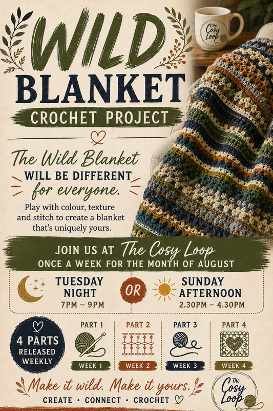 Wild Blanket Crochet Project