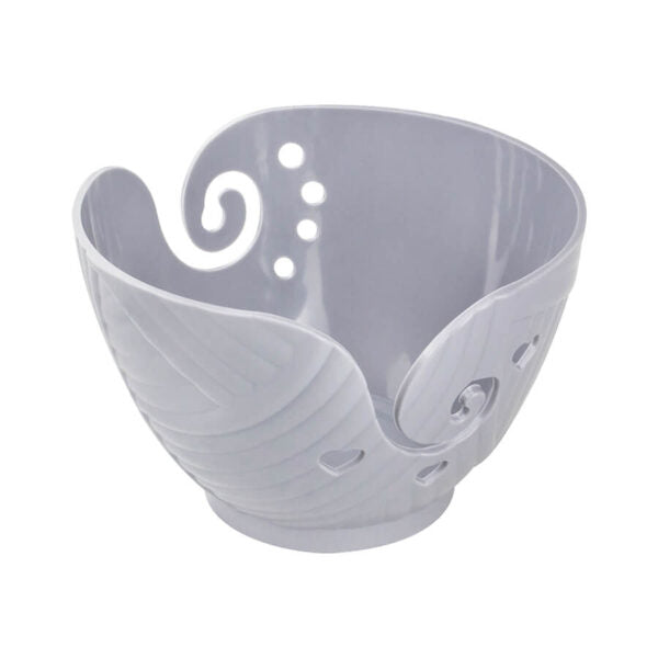 HEMLINE PLASTIC YARN BOWL GREY