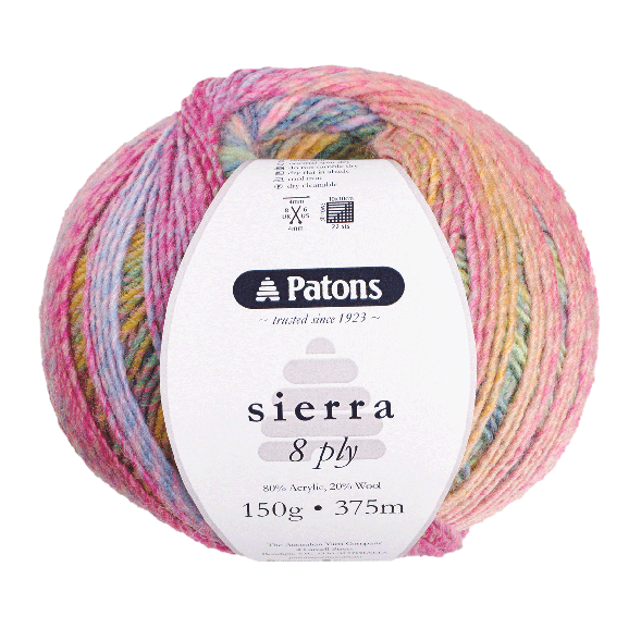 Patons - Sierra  8ply