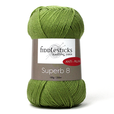 Fiddlesticks Superb 8 - 100% Anti Pilling Acrylic